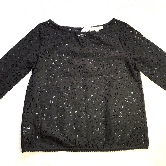 Loft Lace Cutout Blouse - Picture 4 of 11